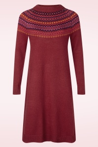 Seasalt - Bird Ring Modernist jurk in rood 2