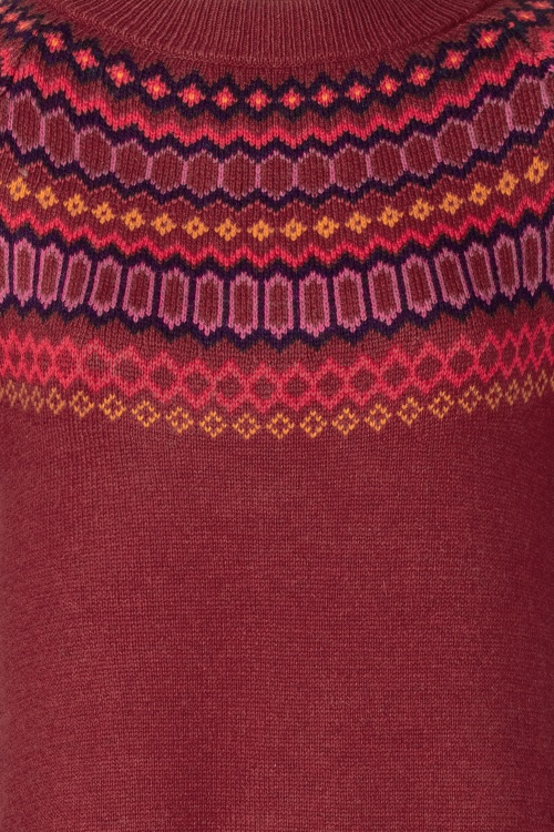 Seasalt - Bird Ring Modernist jurk in rood 3