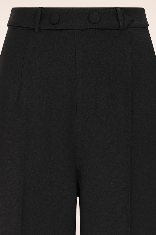 Banned Retro - Tailored Dream pantalon in zwart 2