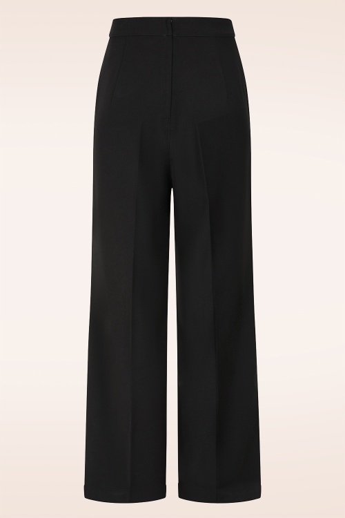 Banned Retro - Tailored Dream pantalon in zwart 3