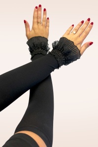 Pamela Mann - Victorian Lace mouwen in zwart