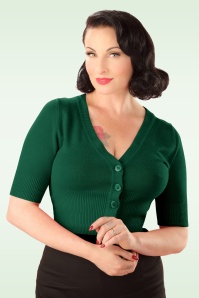 Banned Retro - Overload vest in flessengroen