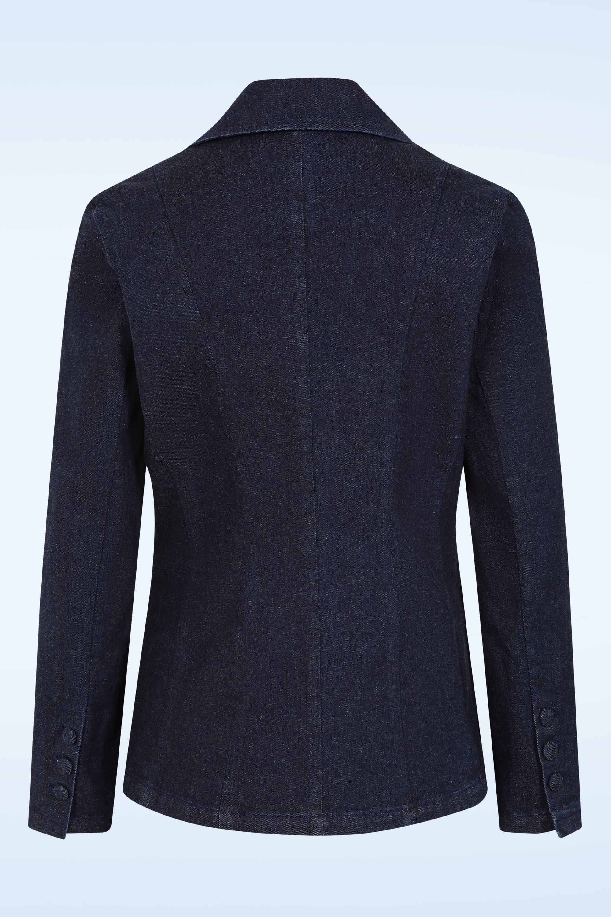 Rock-a-Booty - Topvintage exclusive ~ Mya blazer in donker denim 4