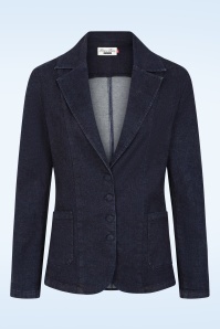 Rock-a-Booty - Topvintage exclusive ~ Mya blazer in donker denim 2