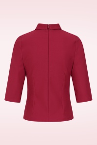 Rock-a-Booty - Topvintage exclusive ~ Sandra top in rood 5