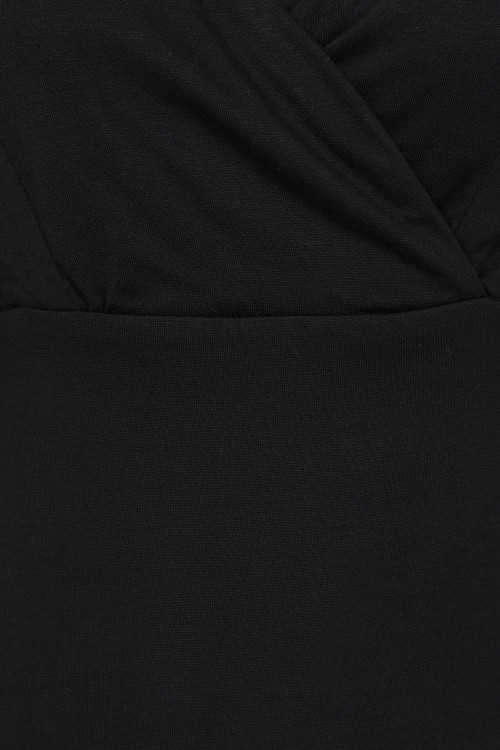 Rock-a-Booty - Topvintage exclusive ~ Ballet top in zwart 3