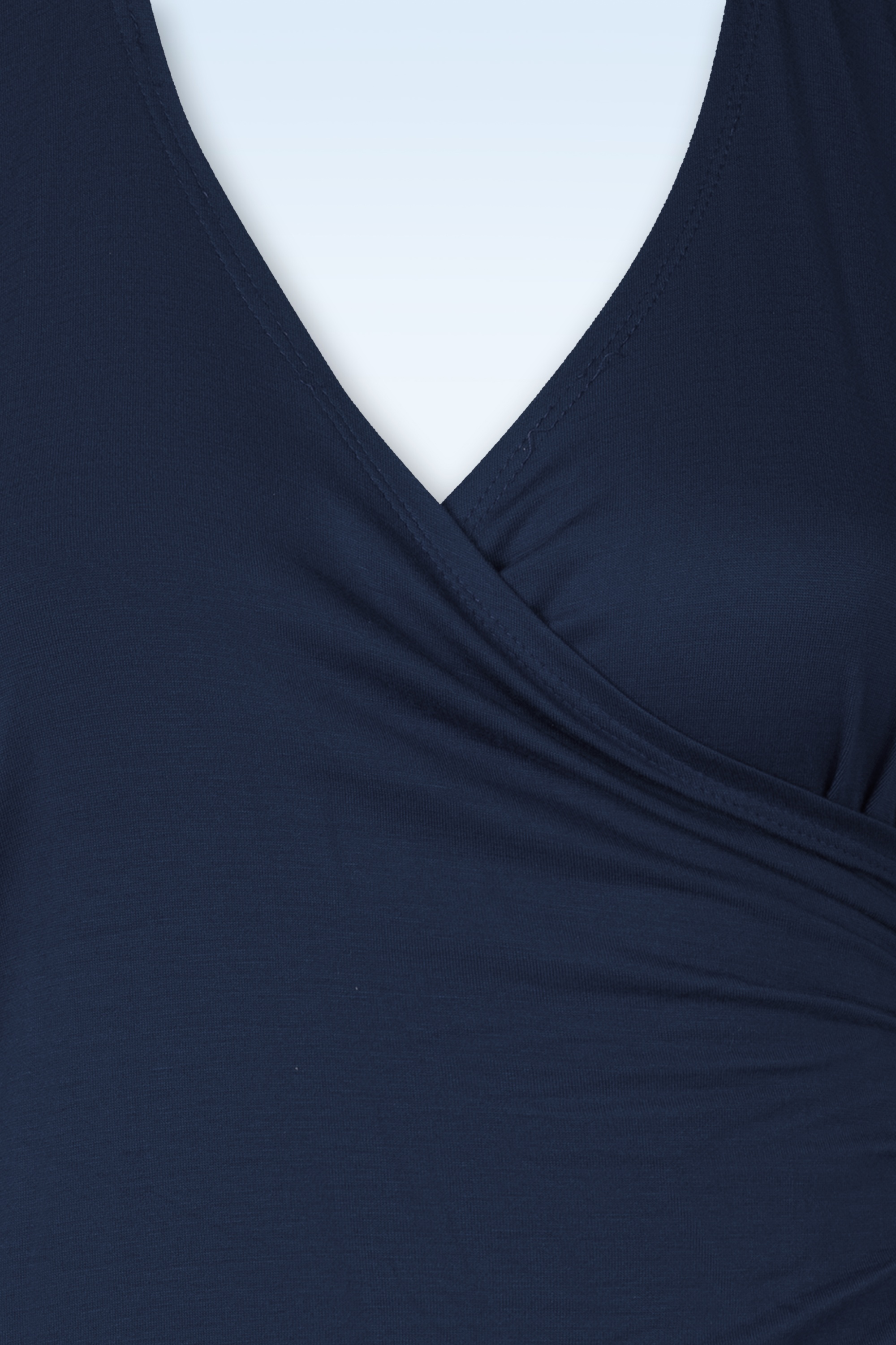 Topvintage Boutique Collection - Topvintage exclusive ~ Darla top in navy 3