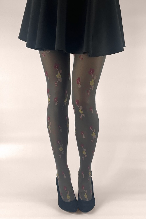 Gipsy - Flower panty in mokka