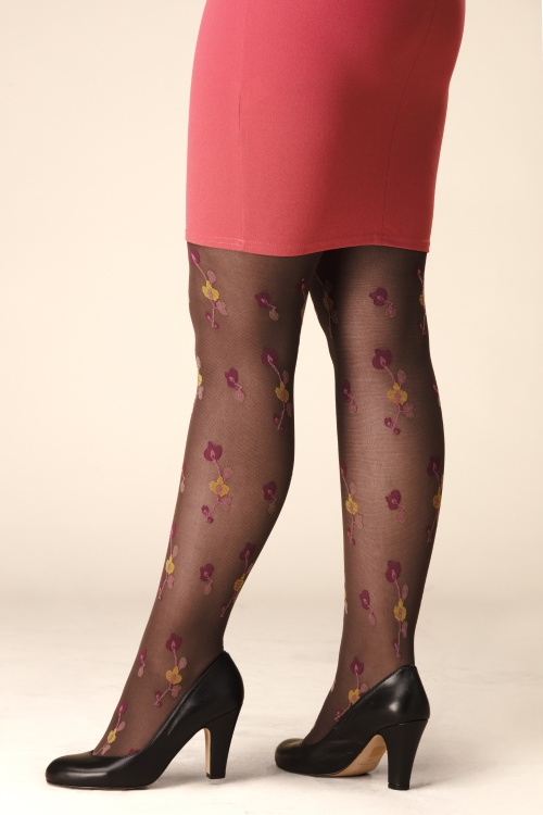 Gipsy - Flower panty in mokka 3