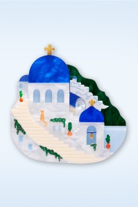 Erstwilder - Santorini Sunsets broche