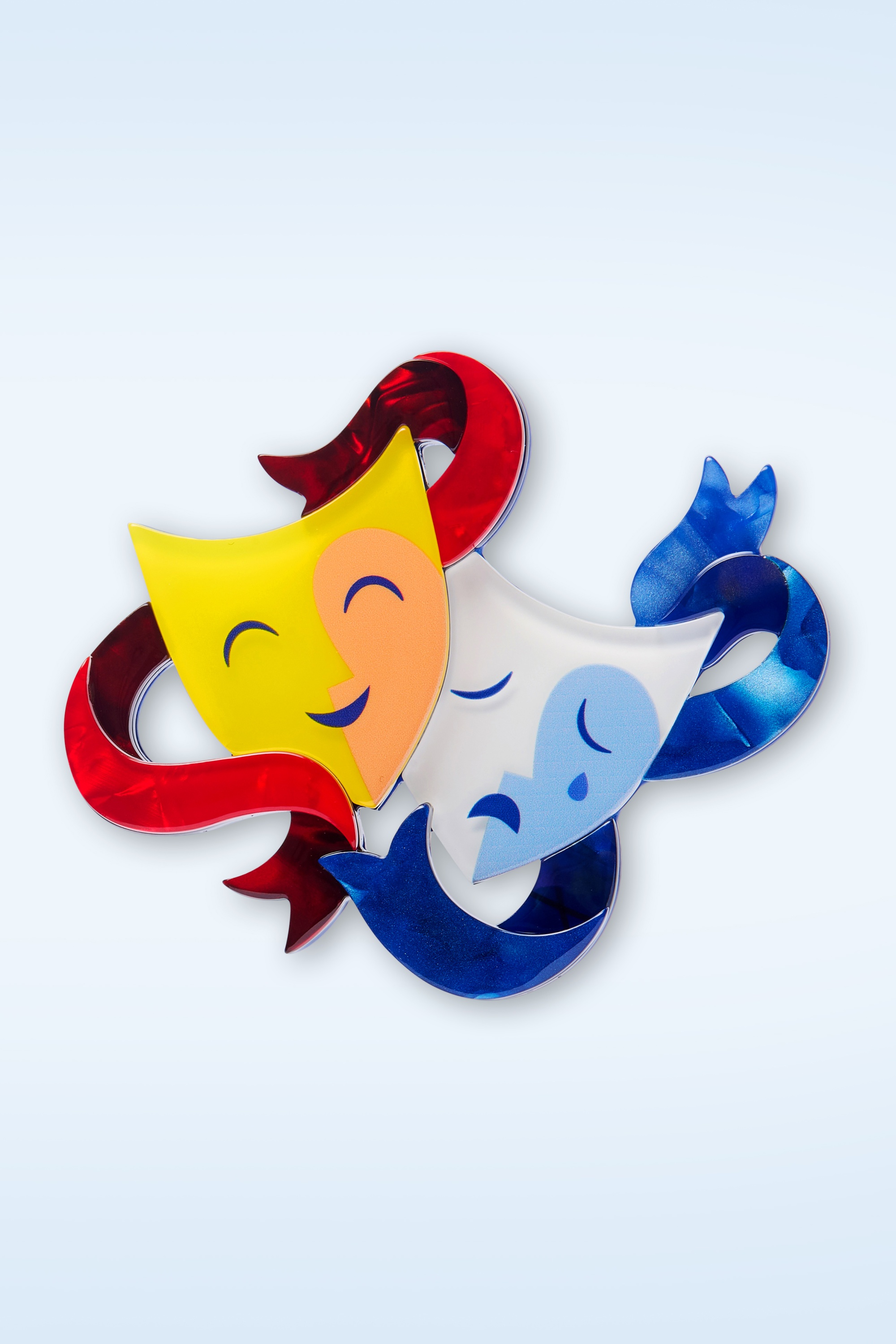 Erstwilder - Comedy & Tragedy broche