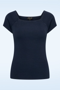 Zilch - Kaylie top in navy
