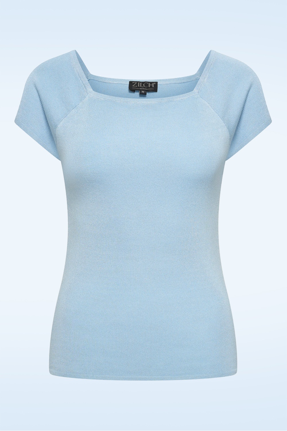 Zilch - Kaylie top in luchtblauw