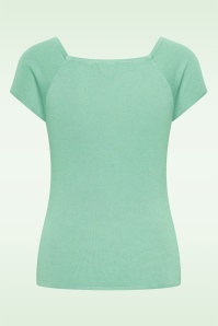 Zilch - Kaylie top in mintgroen 2