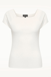 Zilch - Kaylie top in gebroken wit