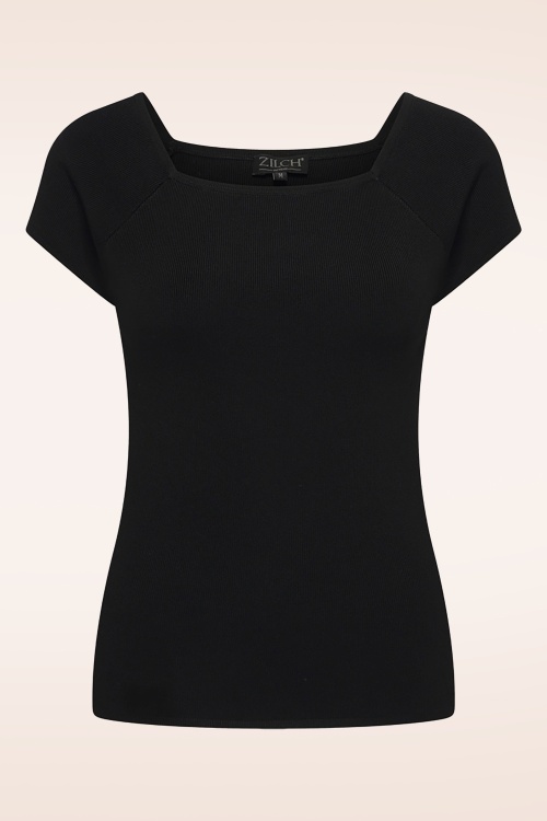 Zilch - Kaylie top in zwart