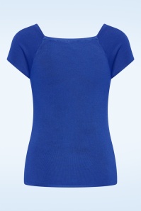 Zilch - Kaylie top in betoverend blauw 2