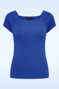 Zilch - Kaylie top in betoverend blauw