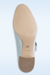 Tamaris - Marie lak pumps in lichtblauw 3