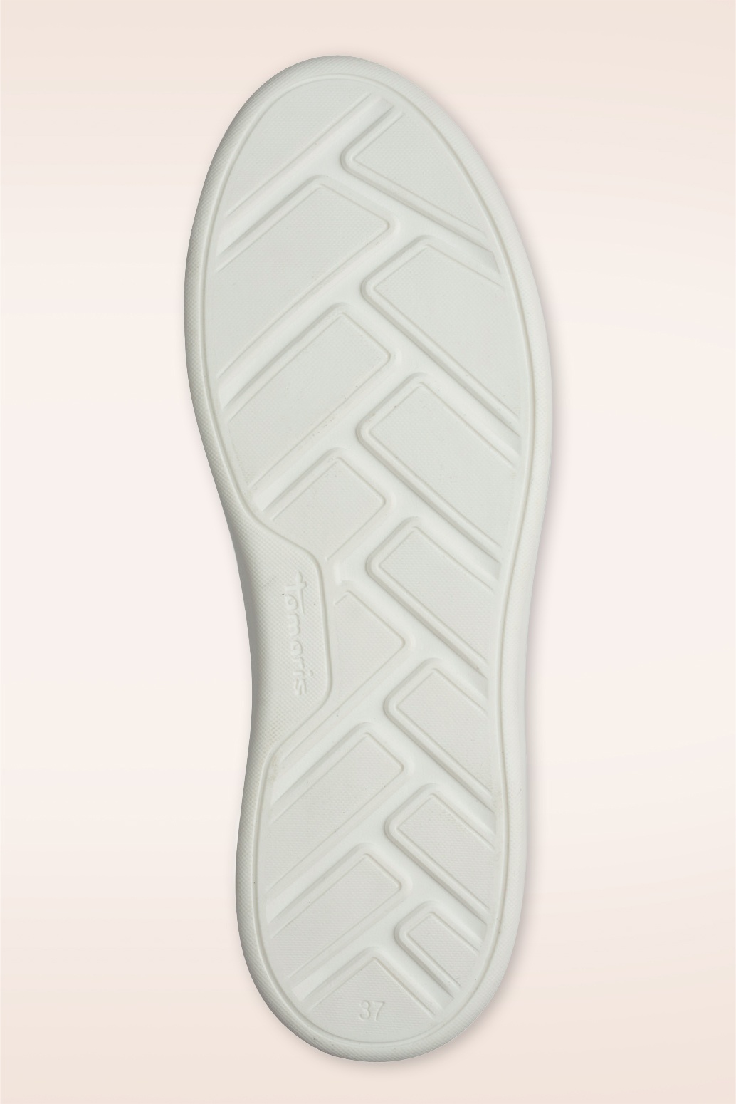 Tamaris - Luna sneakers in parelwit 5