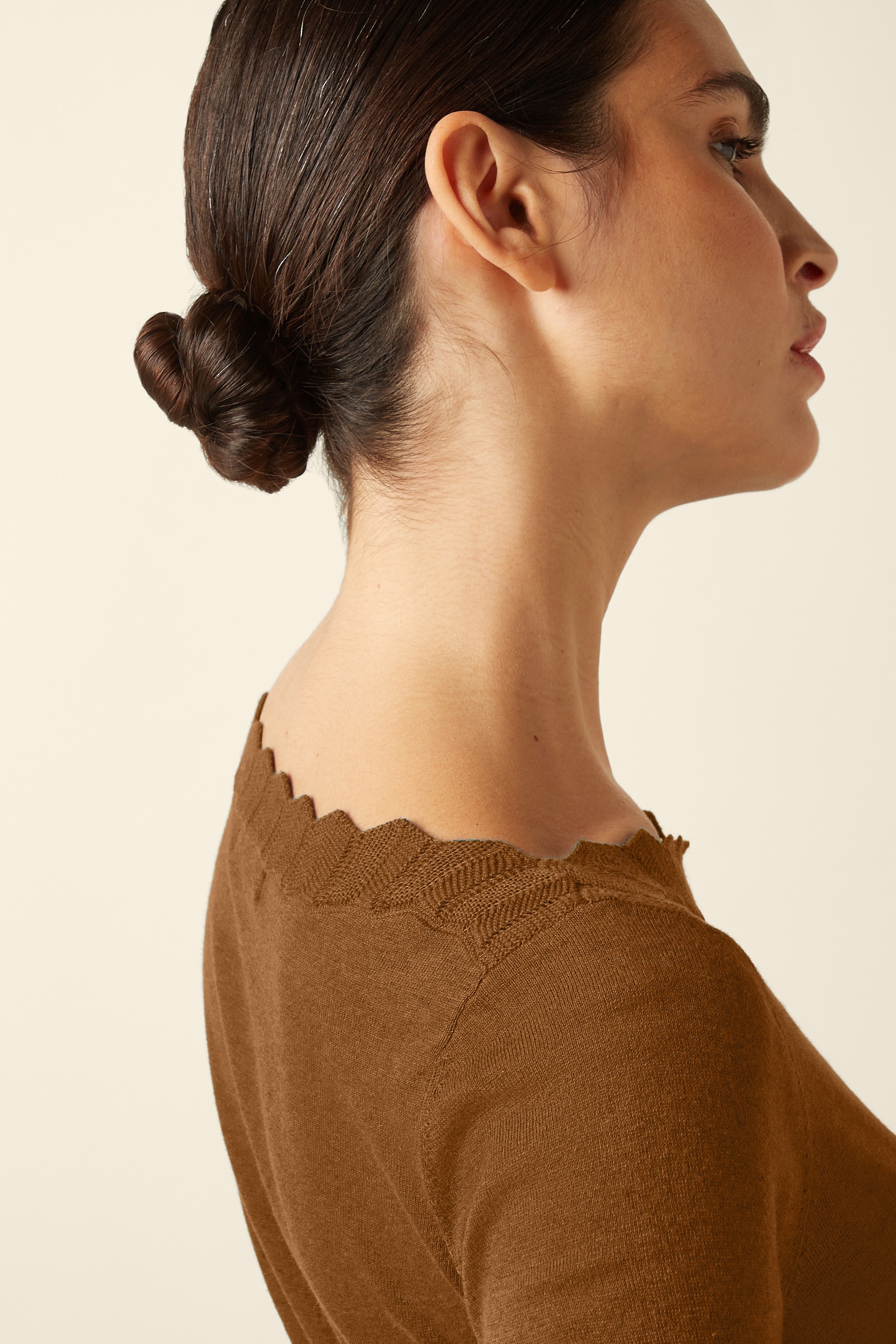 King Louie - Audrey Cocoon top in esdoorn oranje 3