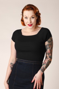 Zilch - Kaylie top in zwart