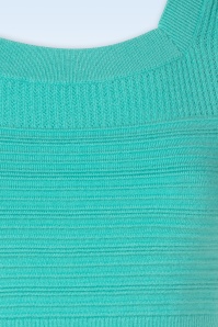 Topvintage Boutique Collection - Topvintage exclusive ~ Janett top in aqua 3