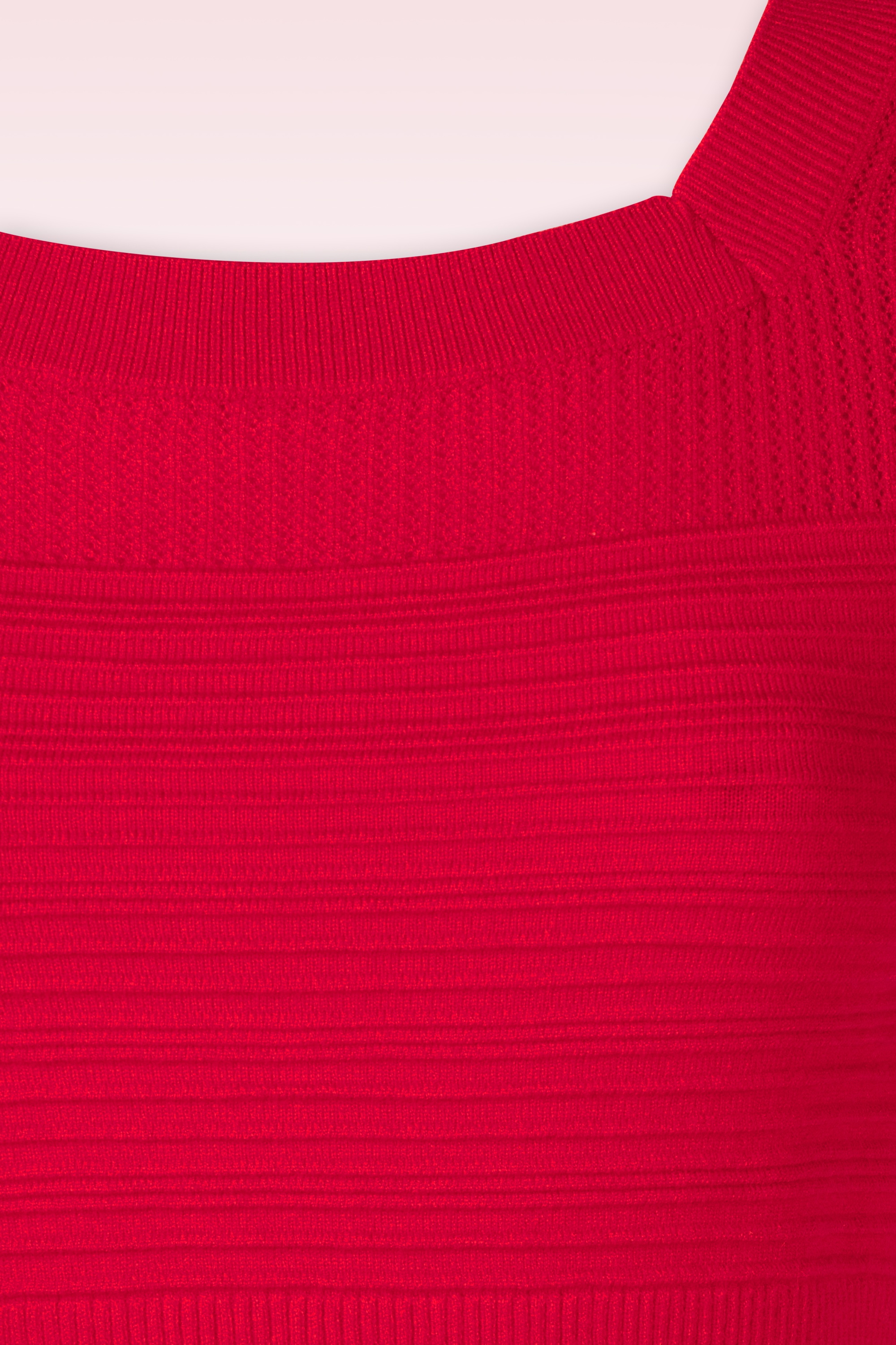 Topvintage Boutique Collection - Topvintage exclusive ~ Janett top in rood 4