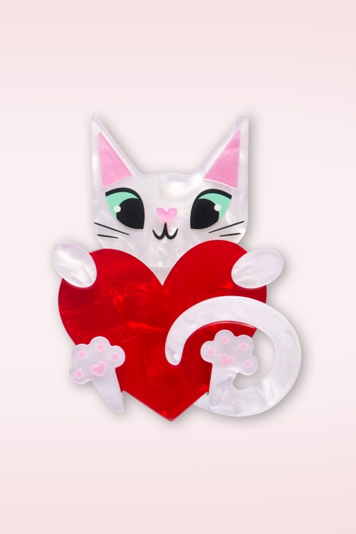 Erstwilder - Candy Heart Simplified mini broche