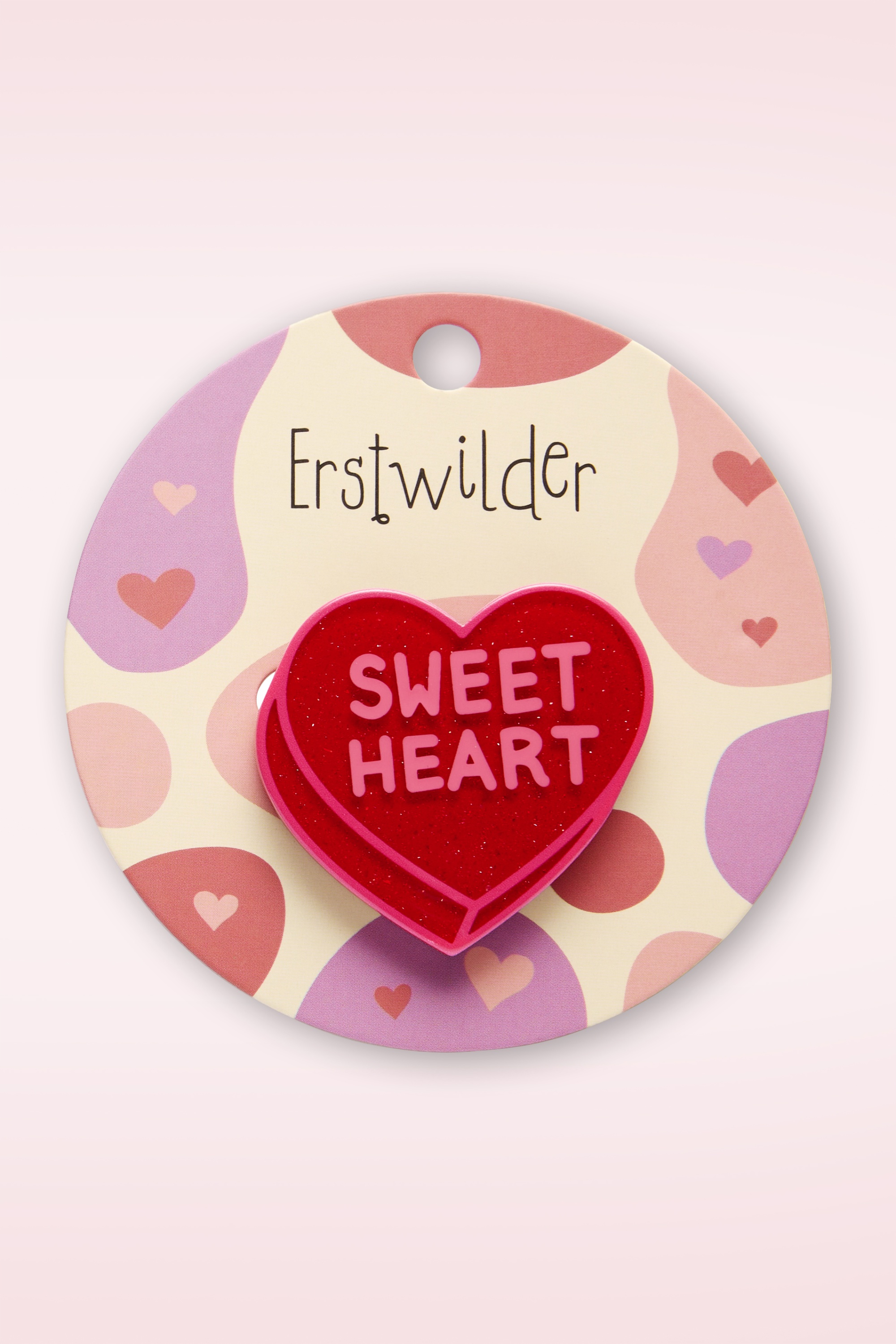 Erstwilder - Candy Heart Simplified mini broche 2