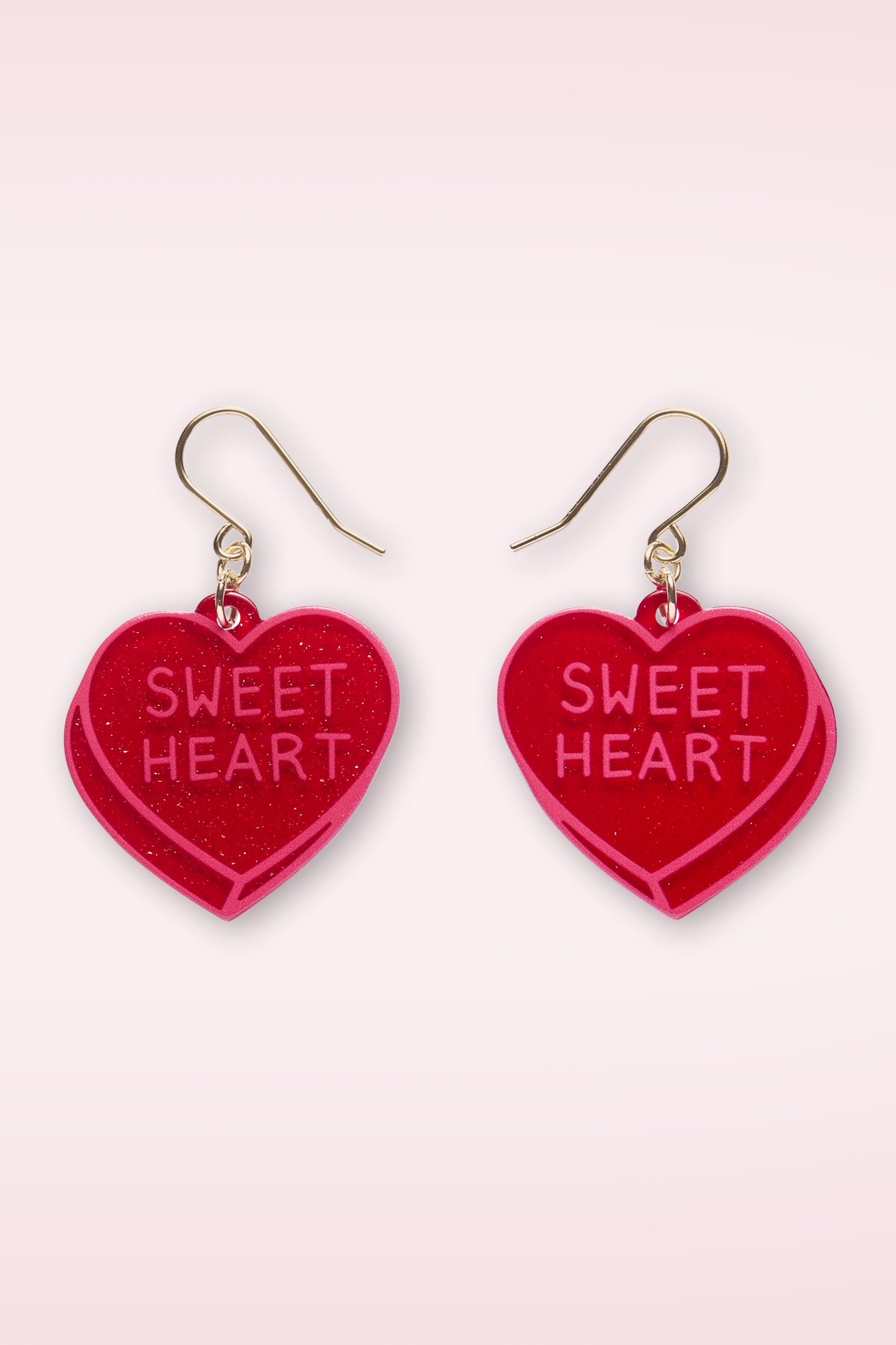 Erstwilder - Candy Heart oorbellen