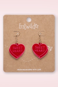 Erstwilder - Candy Heart oorbellen 2