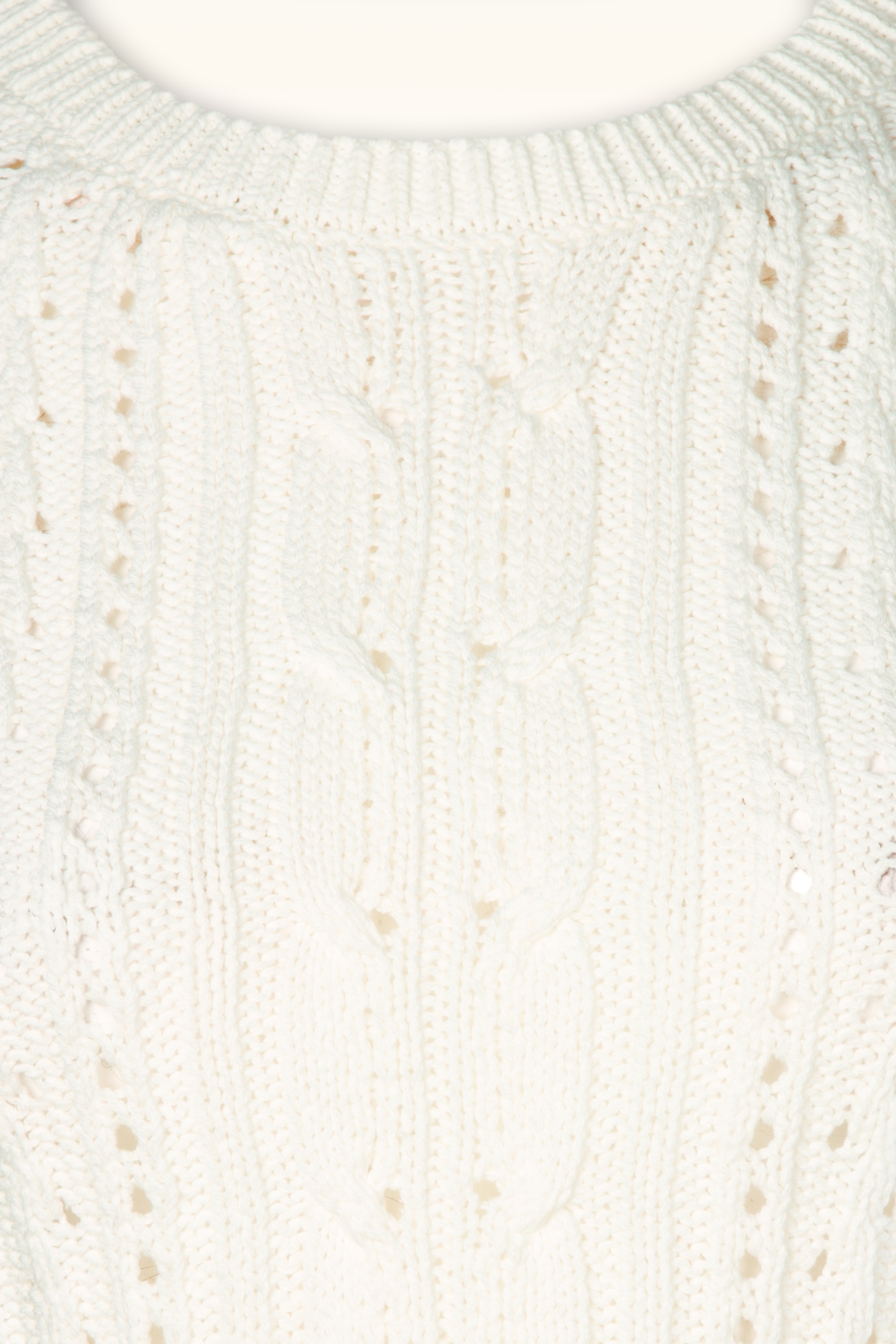 Topvintage Boutique Collection - Topvintage exclusive ~ Lianne top in gebroken wit 2