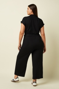 King Louie - Darcy Viscose Classic jumpsuit in zwart 3