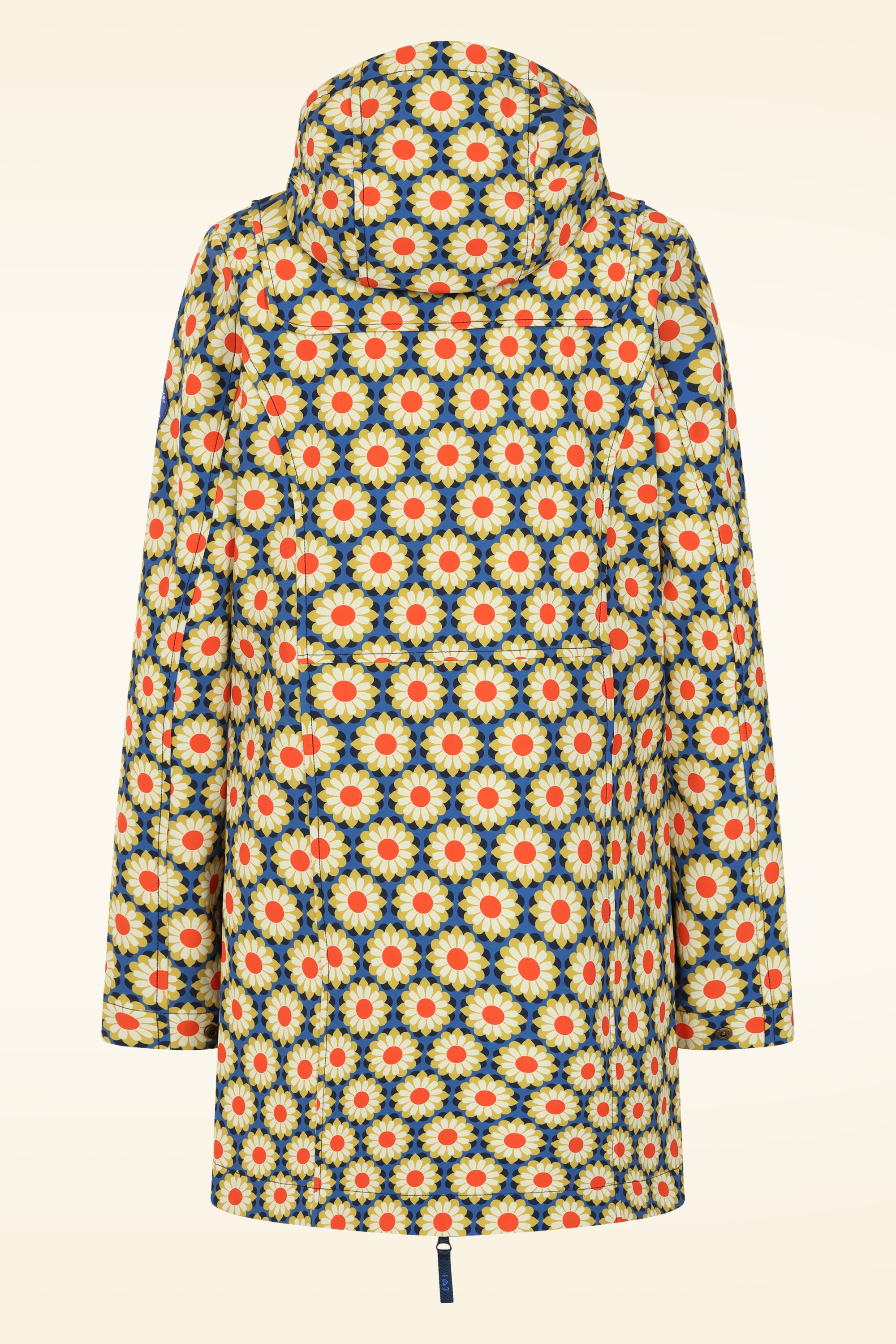 Blutsgeschwister - Wild Weather Soft Shell jack in drive me daisy blauw 3