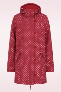Blutsgeschwister - Wild Weather Soft Shell jack in pretty dotty rood