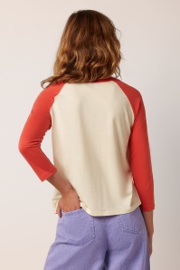 King Louie - Raglan T-shirt in summer fig 4