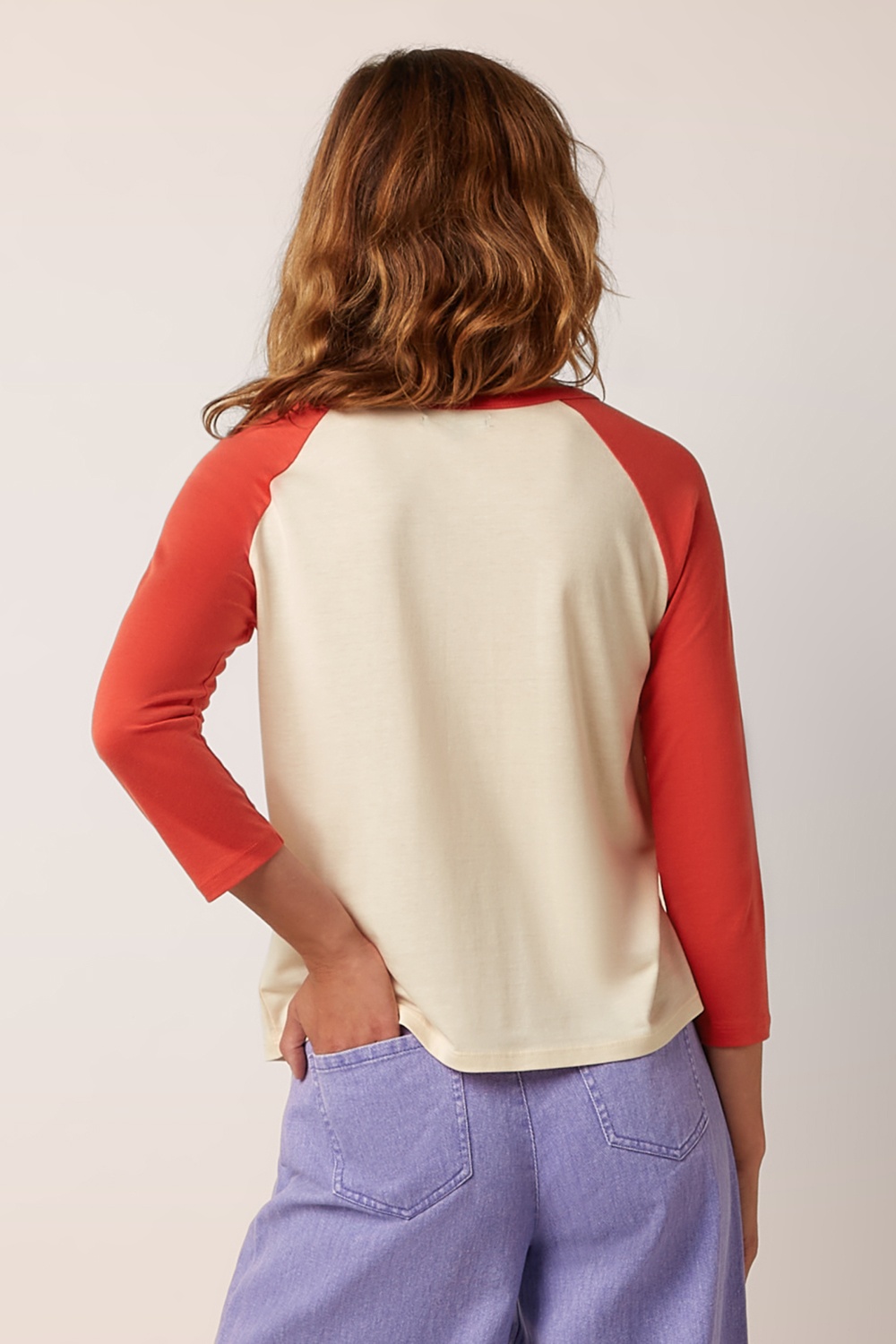 King Louie - Raglan T-shirt in summer fig 4