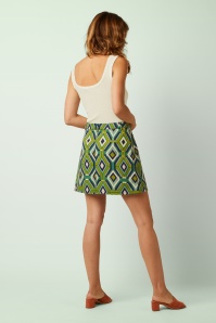 King Louie - Garbo Cadiz mini rok in beacon blauw 5