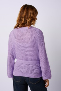 King Louie - Cardi Farfalle Loose in sheer lila 5