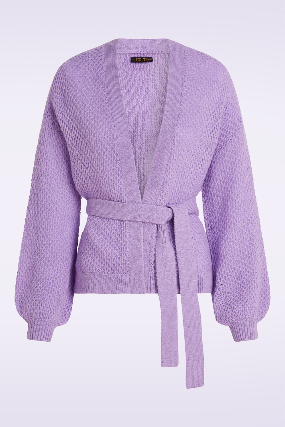 King Louie - Cardi Farfalle Loose in sheer lila 2