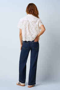 King Louie - Paige Playa denim broek in blauwe tint 4