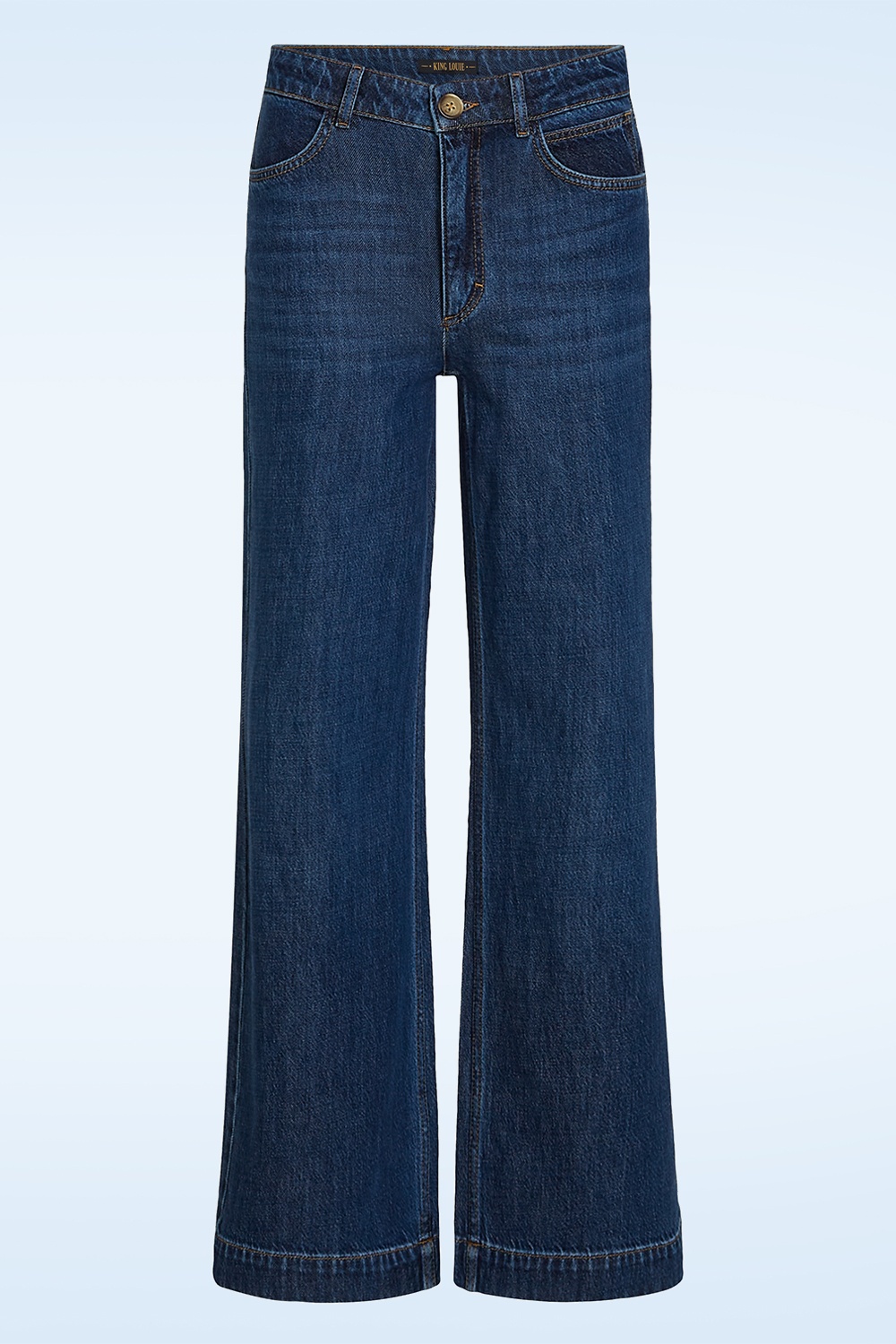 King Louie - Paige Playa denim broek in blauwe tint 2