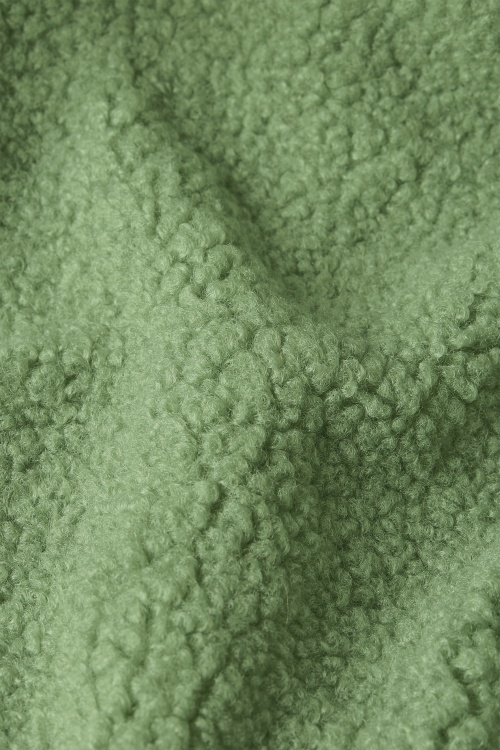 King Louie - Fay Teddy jacket in shade groen 4