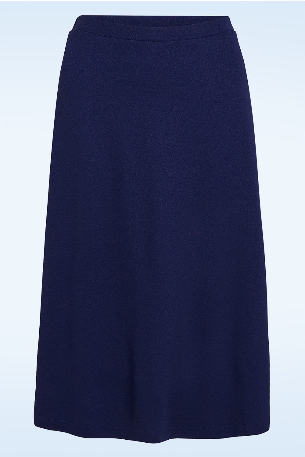 King Louie - Juno Milano Crepe midi rok in beacon blauw 2