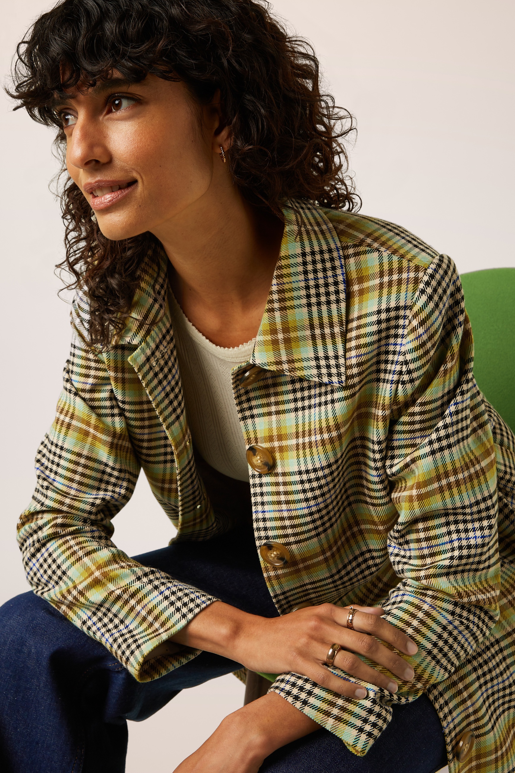 King Louie - Arabella Kooks Check jas in multi 5