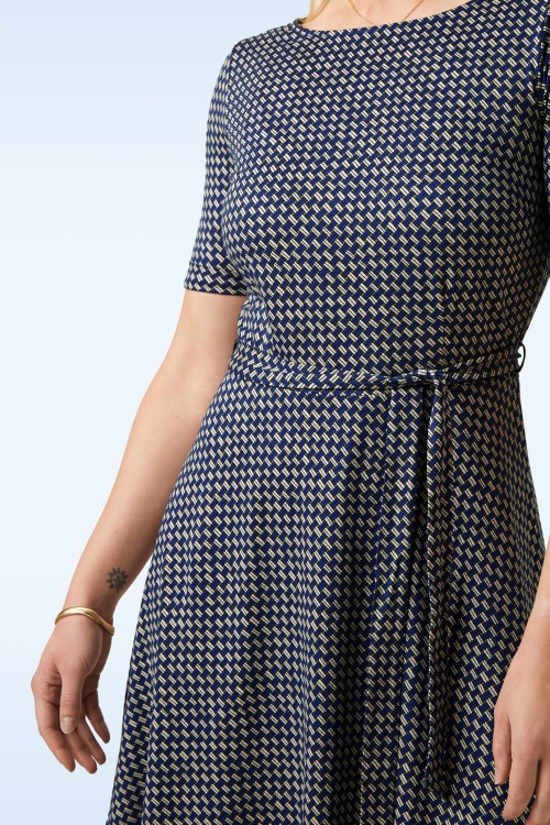 King Louie - Betty Blizzy jurk in mazarine 4