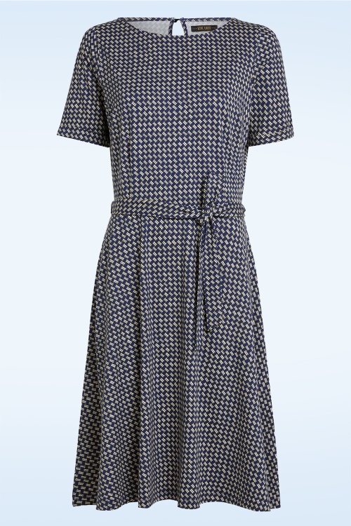 King Louie - Betty Blizzy jurk in mazarine 2