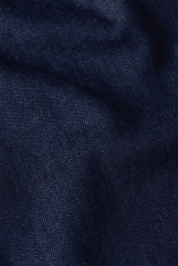 King Louie - Zip Onyx jumpsuit in diep blauw denim 5