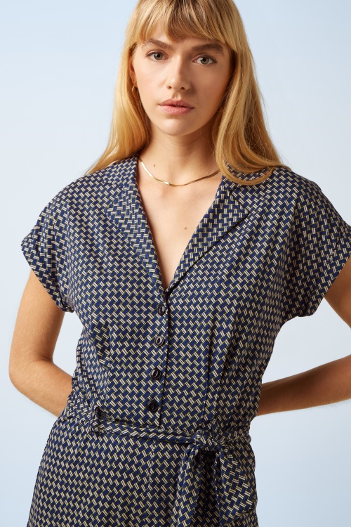 King Louie - Darcy Blizzy jumpsuit in mazerine  4